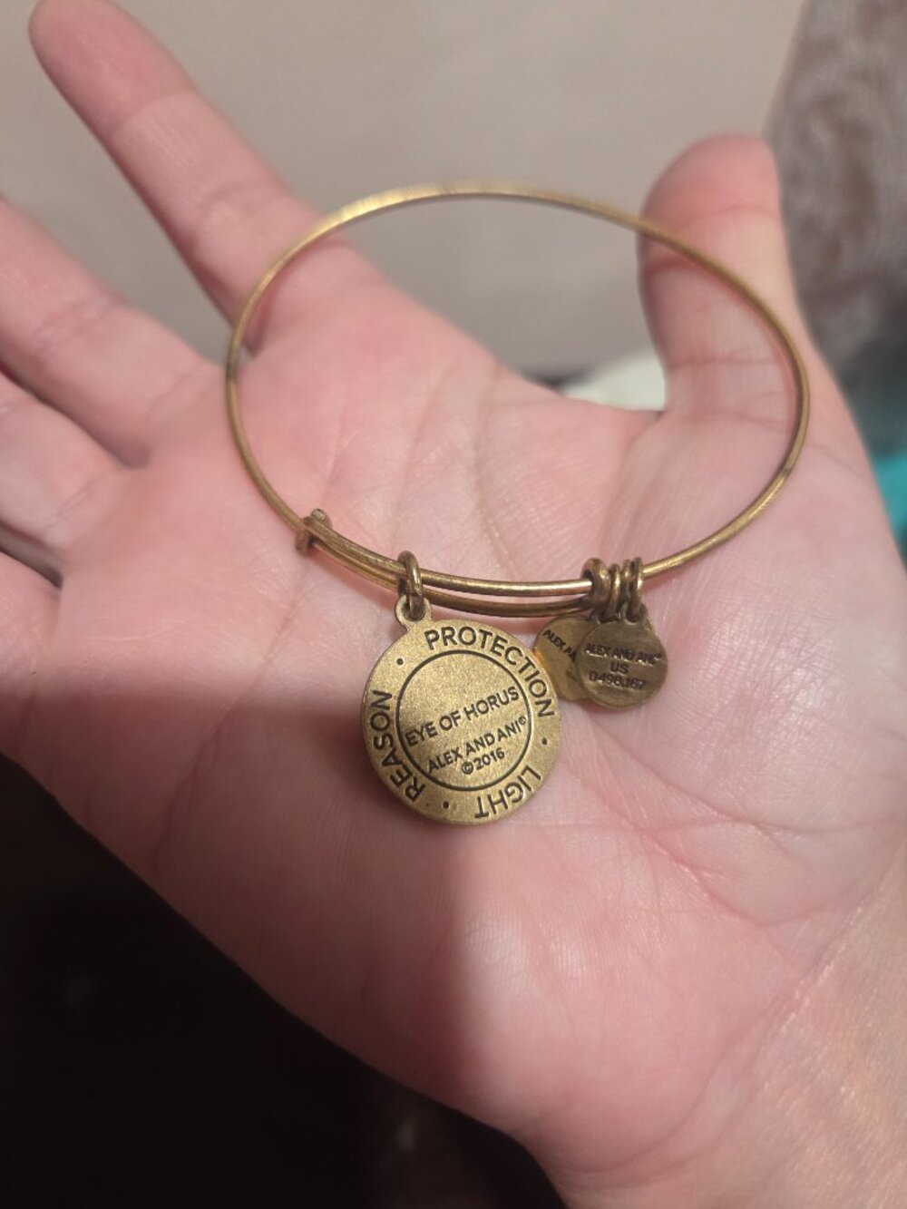 Alex and ani eye of horus bracelet - Picture 5 of 9